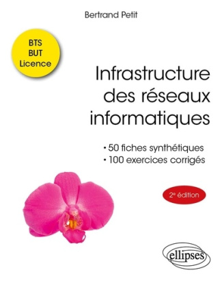 Infrastructure des réseaux informatiques. 50 fiches synthétiques et 100 exercices corrigés BTS-BUT-L