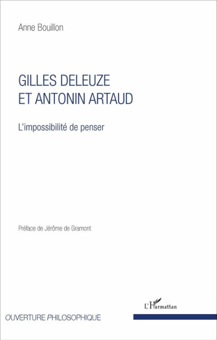 Gilles Deleuze et Antonin Artaud. L'impossibilité de penser