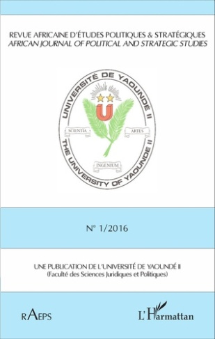 Revue africaine d'études politiques & stratégiques N° 1/2016