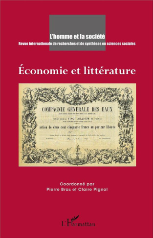 L'Homme et la Société N° 200, 2016/2 : Economie et littérature