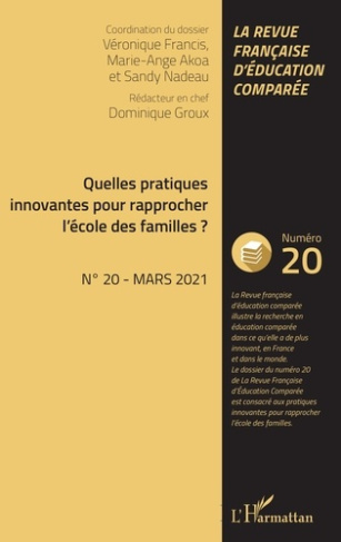 Raisons, comparaisons, éducations N° 20, mars 2021 : Quelles pratiques innovantes pour rapprocher l'