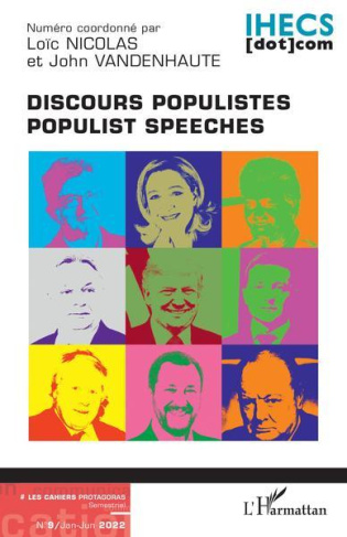 Les Cahiers Protagoras N° 9, Jan-Jun 2022 : Discours populistes. Populist speeches