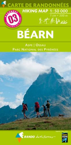 Béarn. 1/50 000