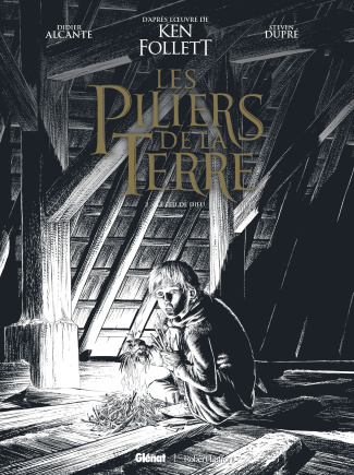 Les Piliers de la Terre Tome 2 : Le Feu de Dieu. Edition spéciale en noir & blanc