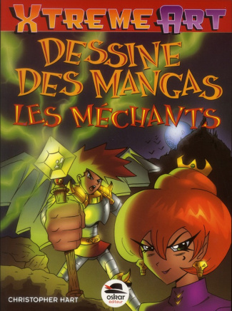 Dessine des mangas. Les méchants