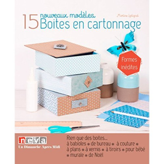 Boites en cartonnage. 15 nouveaux modèles