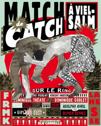 Match de catch à Vielsalm. Affrontements de littératures graphiques