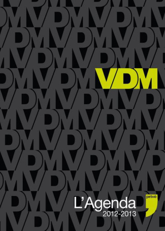 L'agenda VDM 2012-2013