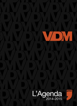 L'agenda VDM . Edition 2014-2015