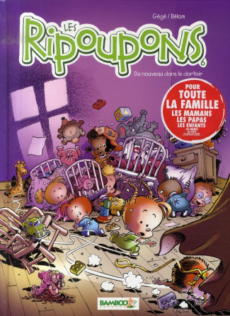 Les Ripoupons Tome 6 : Du nouveau dans le dortoir