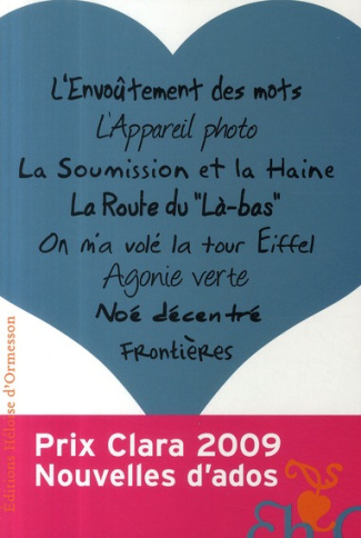 Nouvelles d'ados. Prix Clara 2009