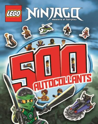 Lego Ninjago Masters of Spinjitzu. 500 autocollants