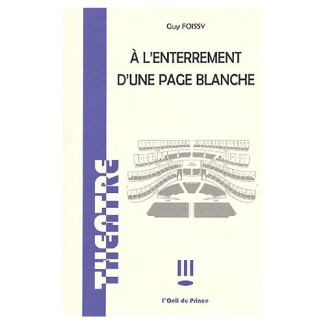 A l'enterrement d'une page blanche