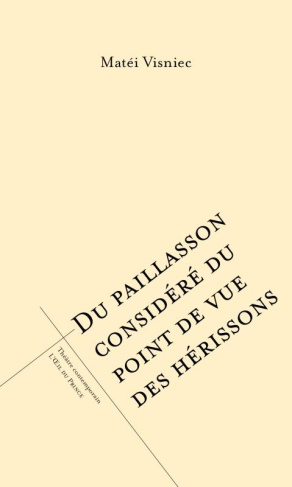 Du paillasson considéré du point de vue des hérissons