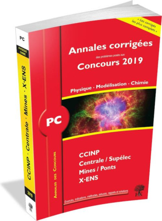 Physique - Modélisation - Chimie PC. Edition 2019