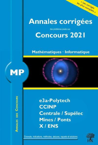 MP Mathématiques - Informatique. Edition 2021