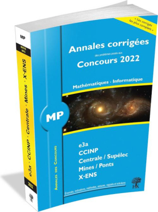 Mathématiques - Informatique MP. Edition 2022