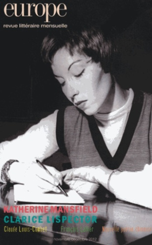 Europe N° 1003-1004, novembre-décembre 2012 : Katherine Mansfield, Clarice Lispector
