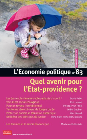 L'Economie politique N° 83, juillet 2019 : Quel avenir pour l'Etat-providence?