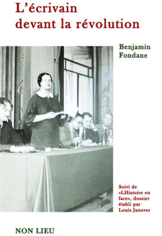 L'écrivain devant la révolution