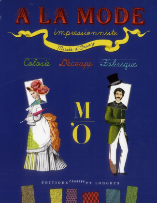 A la mode impressionniste. Colorie, Découpe, Fabrique
