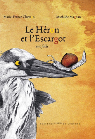 Le Héron et l'Escargot. Une fable