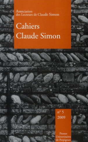 Cahiers Claude Simon N° 5/2009