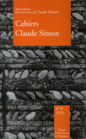 Cahiers Claude Simon N° 6/2010