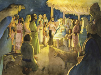 Bethléem. Calendrier de l'Avent