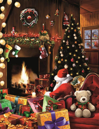 Calendrier de l'avent : Le père Noël est passé