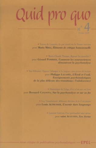 QUID PRO QUO TOME 4