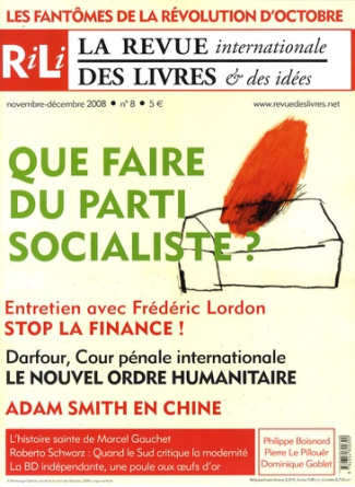 La revue internationale des livres & des idées N° 8, Novembre-décembre 2008 : Que faire du Parti soc