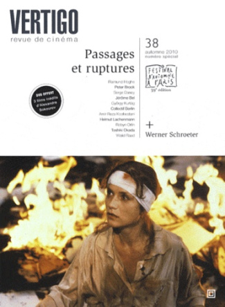 Vertigo N° 38, Automne 2010 : Passages et ruptures. Avec 1 DVD