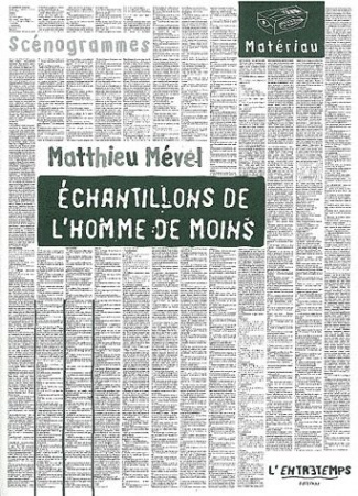 Echantillons de l'homme de moins