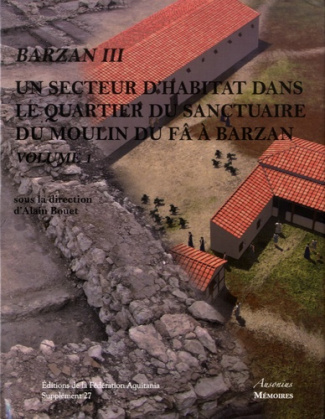 SECTEUR D HABITAT DANS LE QUARTIER DU SANCTUAIRE DU MOULIN DU FA A BARZAN VOLUME