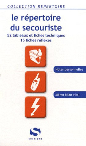 Le répertoire du secouriste