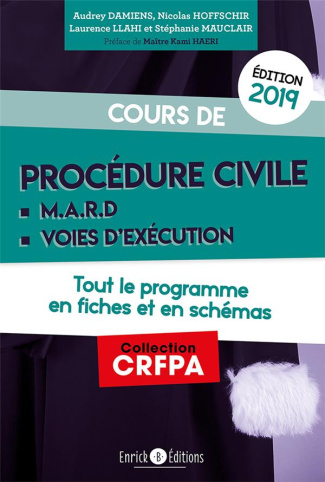 Cours de procédure civile et modes alternatifs de règlement des différends. Tout le programme en fic