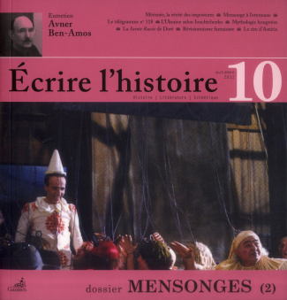 Ecrire l'histoire N° 10, Automne 2012 : Mensonges (2)