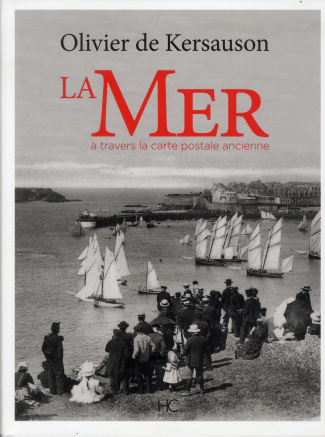 La mer à travers la carte postale ancienne