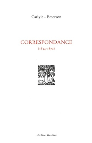 Correspondance (1834-1872)
