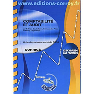 COMPTABILITE ET AUDIT CORRIGE - UE 4 DU DSCG