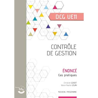 Contrôle de gestion DCG 11. Enoncé, cas pratiques