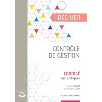 Contrôle de gestion DCG 11. Corrigé, cas pratiques