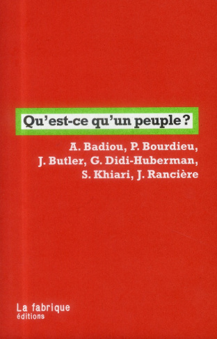 Qu'est-ce qu'un peuple ?