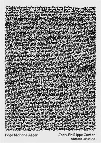 Page blanche Alger