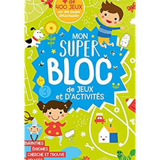 Mon super bloc d'activités de jeux et d'activités