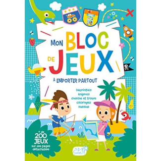 Mon bloc de jeux à emporter partout