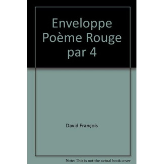 Enveloppe poeme rouge par 4