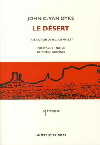Le désert. Nouvelles études sur les apparences de la nature