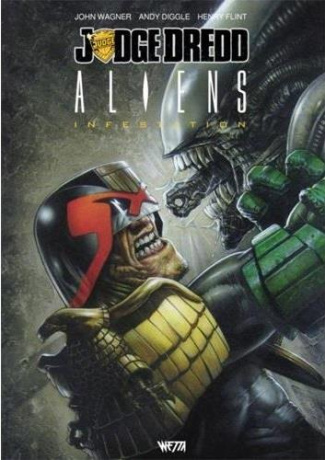 Judge Dredd : Aliens : infestation. Edition Hardcore